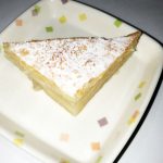 きのうのおやつは、リンゴケーキでした。