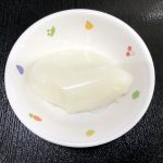 きのうのおやつは、やわらか杏仁豆腐でした。