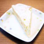 きのうのおやつは、りんごケーキでした。