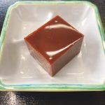 2月16日水曜日　きょうのおやつは、チョコようかんでした。