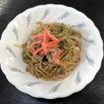 8月18日木曜日　きょうのおやつは、焼きそばでした。