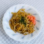 9月1日金曜日　きょうのおやつは、焼きそばでした。